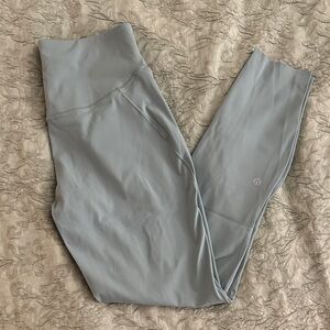 Light Blue High-Waisted Leggings